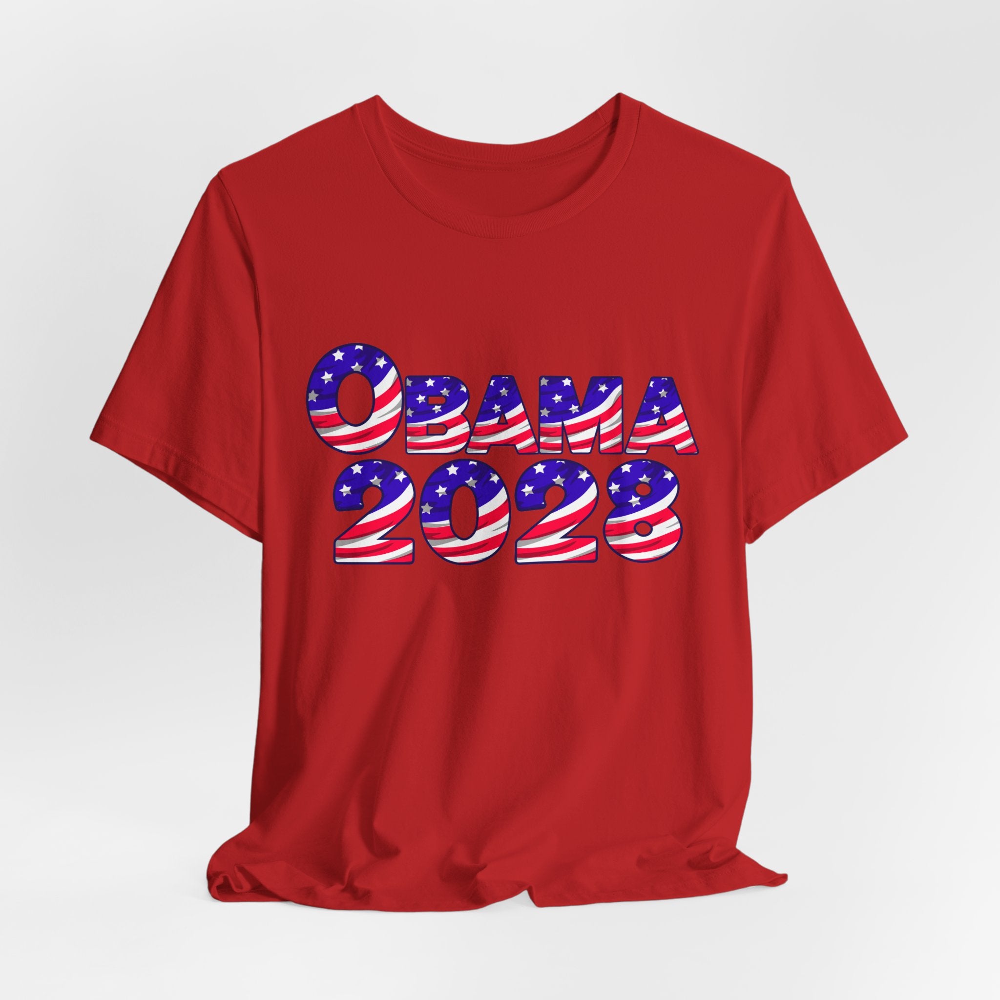 Obama 2028 Flag Graphic Tee