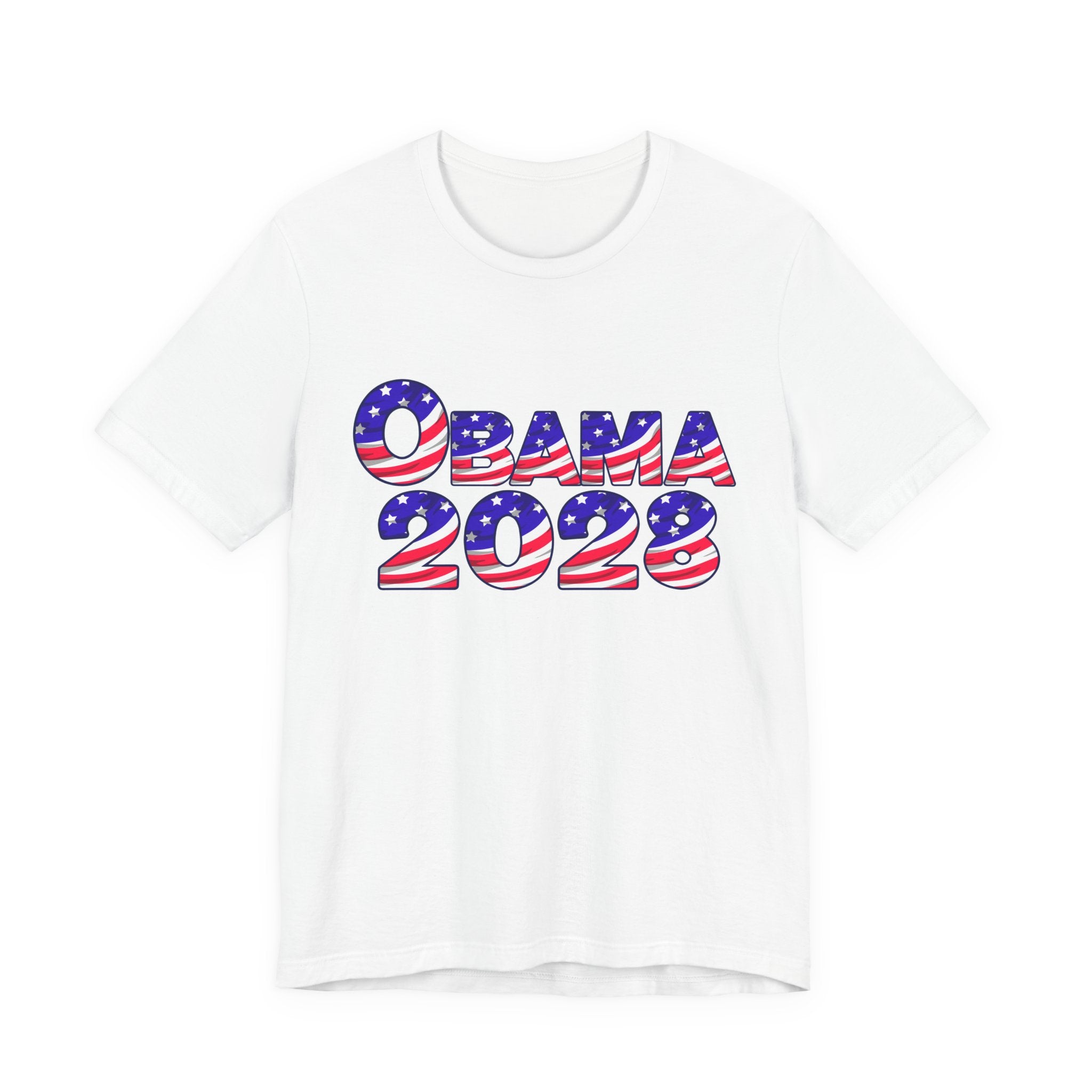 Obama 2028 Flag Graphic Tee