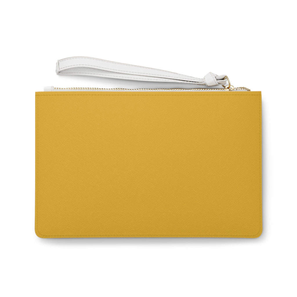 Funny Crystal Ball Clutch Bag — "My Crystal Ball Said You Should Shut the F*** Up" Wristlet - Yellow