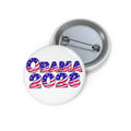 Political Campaign Pin Button — "OBAMA 2028" Patriotic Round Badge