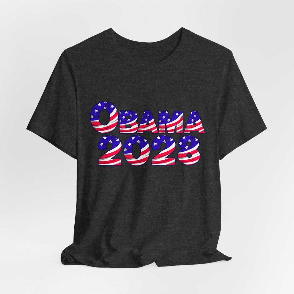 Obama 2028 Flag Graphic Tee