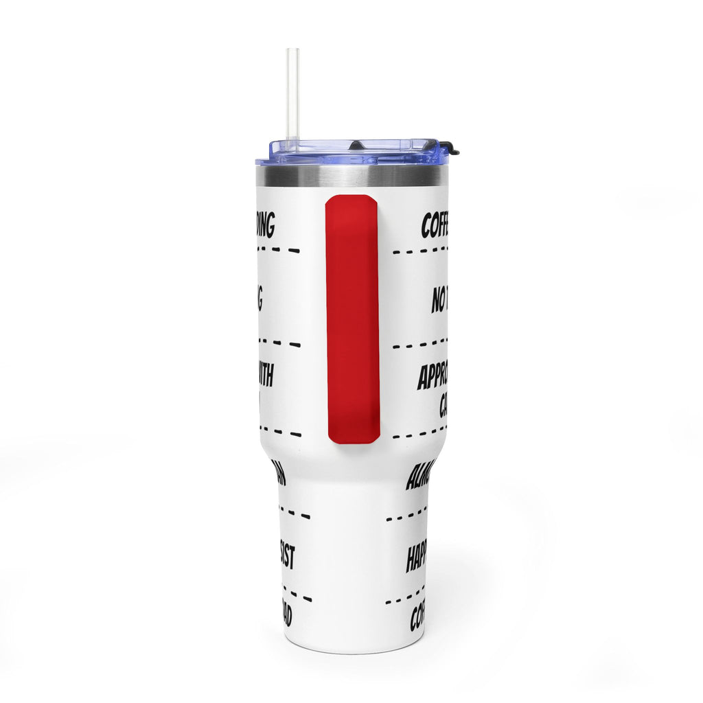 40oz Coffee Tumbler — 'Coffee Loading / No Talking' Insulated Travel Mug