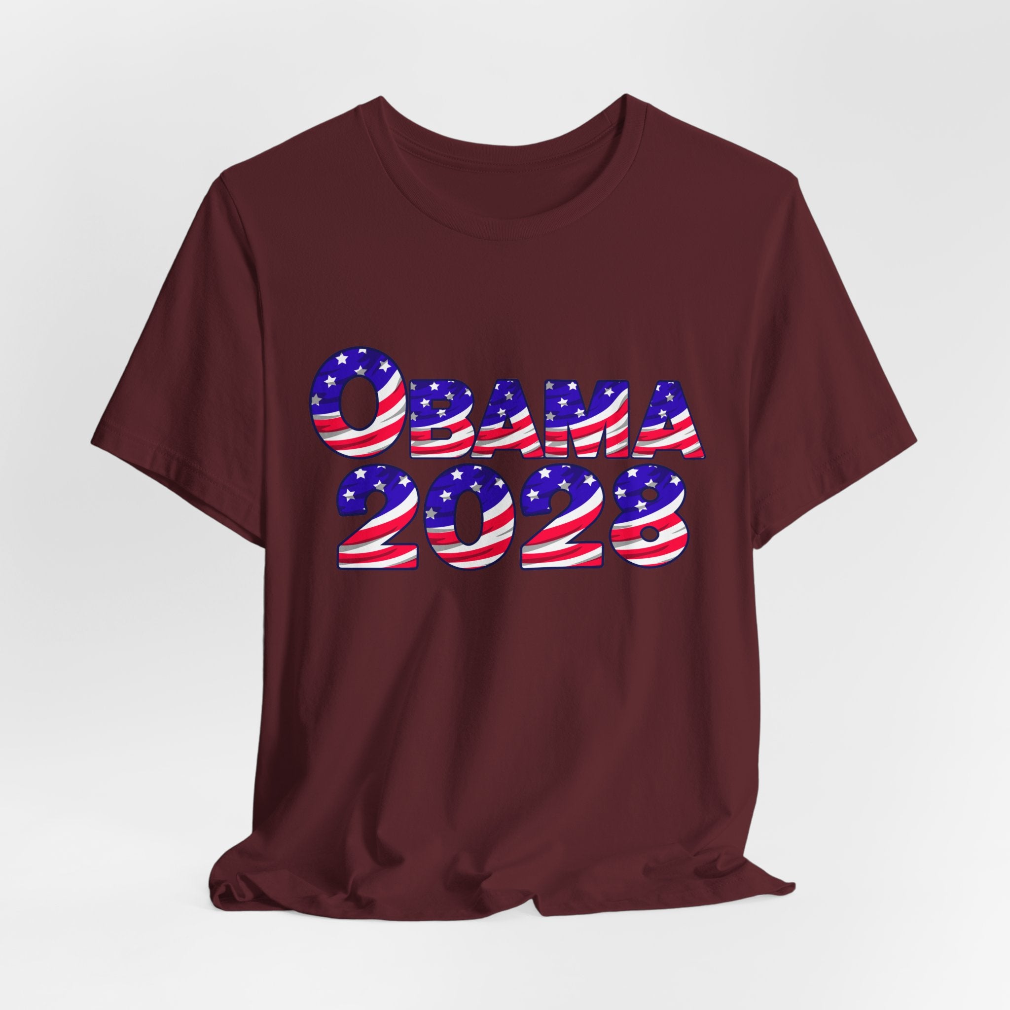 Obama 2028 Flag Graphic Tee