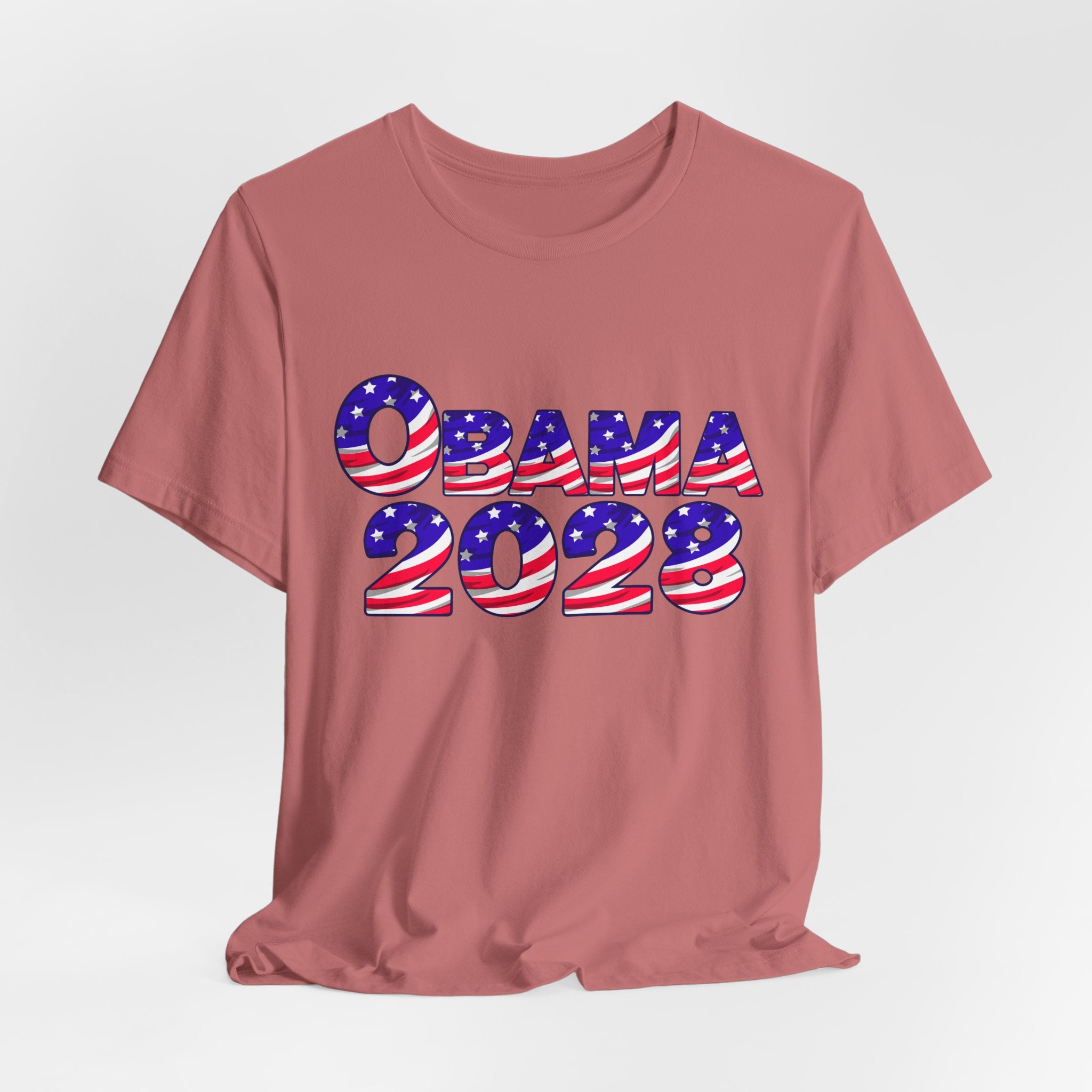Obama 2028 Flag Graphic Tee