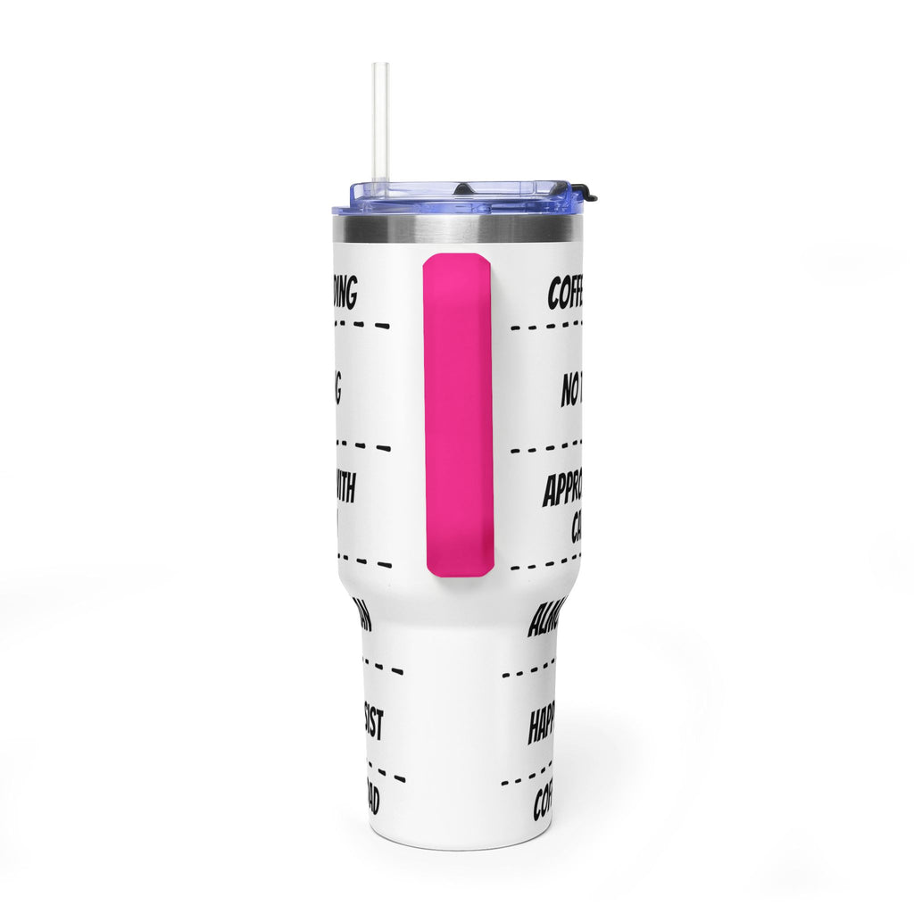 40oz Coffee Tumbler — 'Coffee Loading / No Talking' Insulated Travel Mug