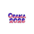 Obama 2028 Flag Decal - Kiss-Cut Vinyl Sticker