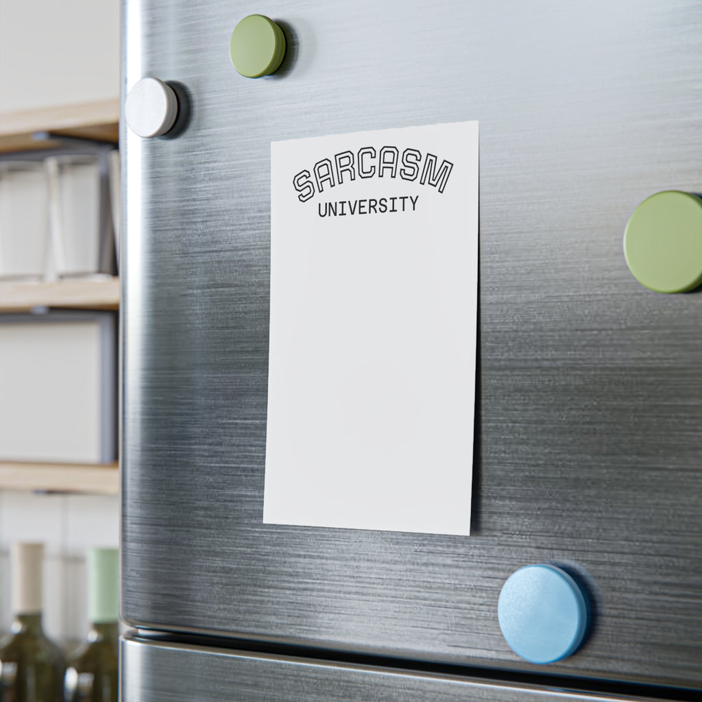 Post-it Note Pad — “Sarcasm University” Funny Office Sticky Notes
