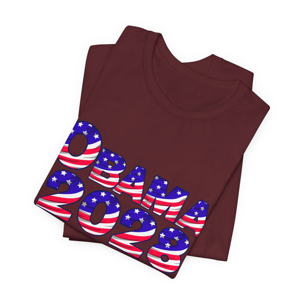 Obama 2028 Flag Graphic Tee
