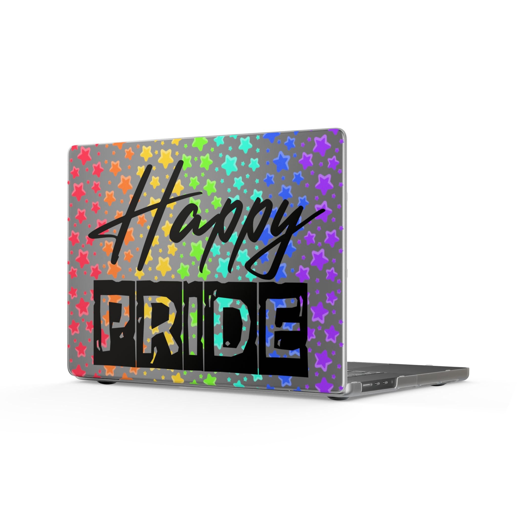 Happy PRIDE Rainbow Star MacBook Case