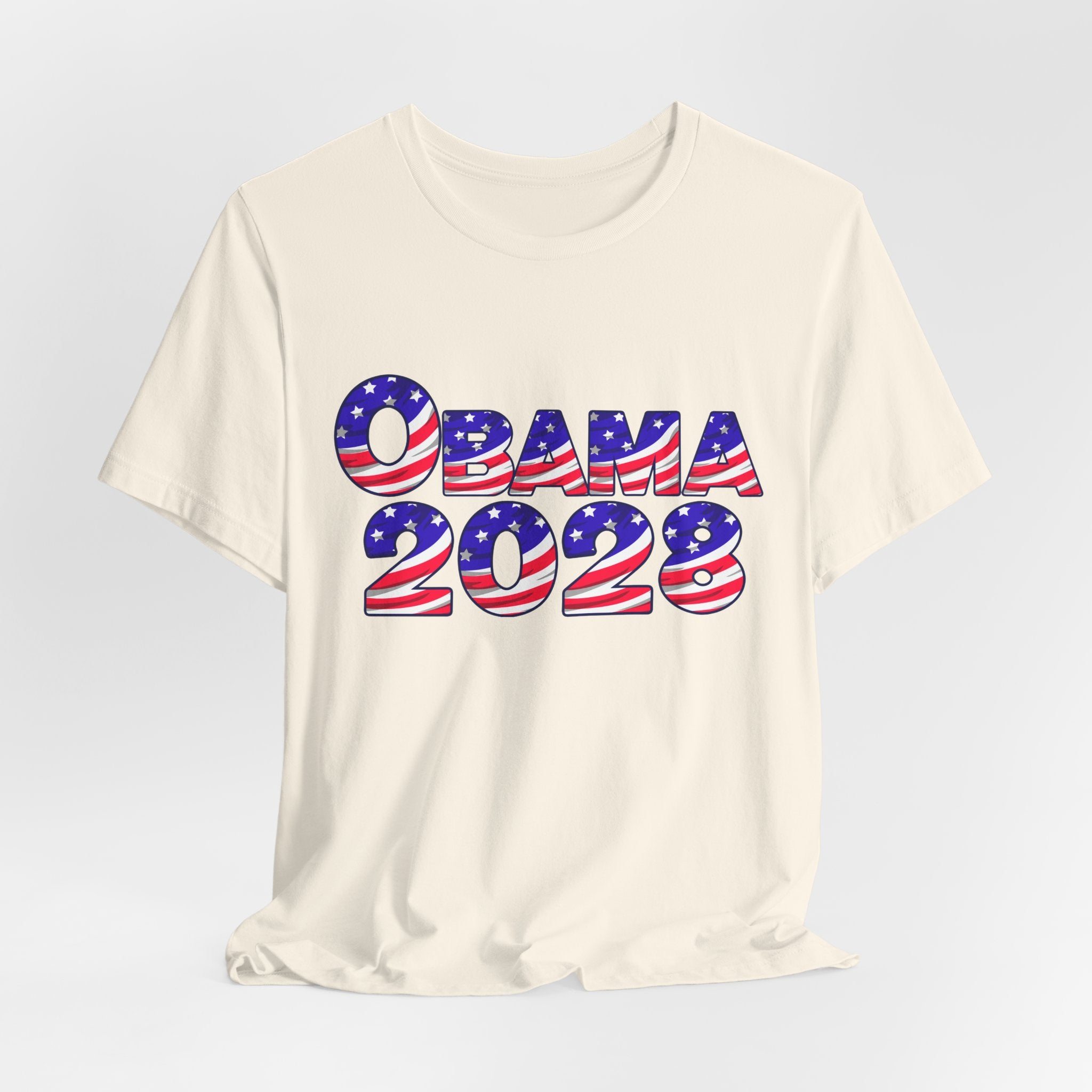 Obama 2028 Flag Graphic Tee