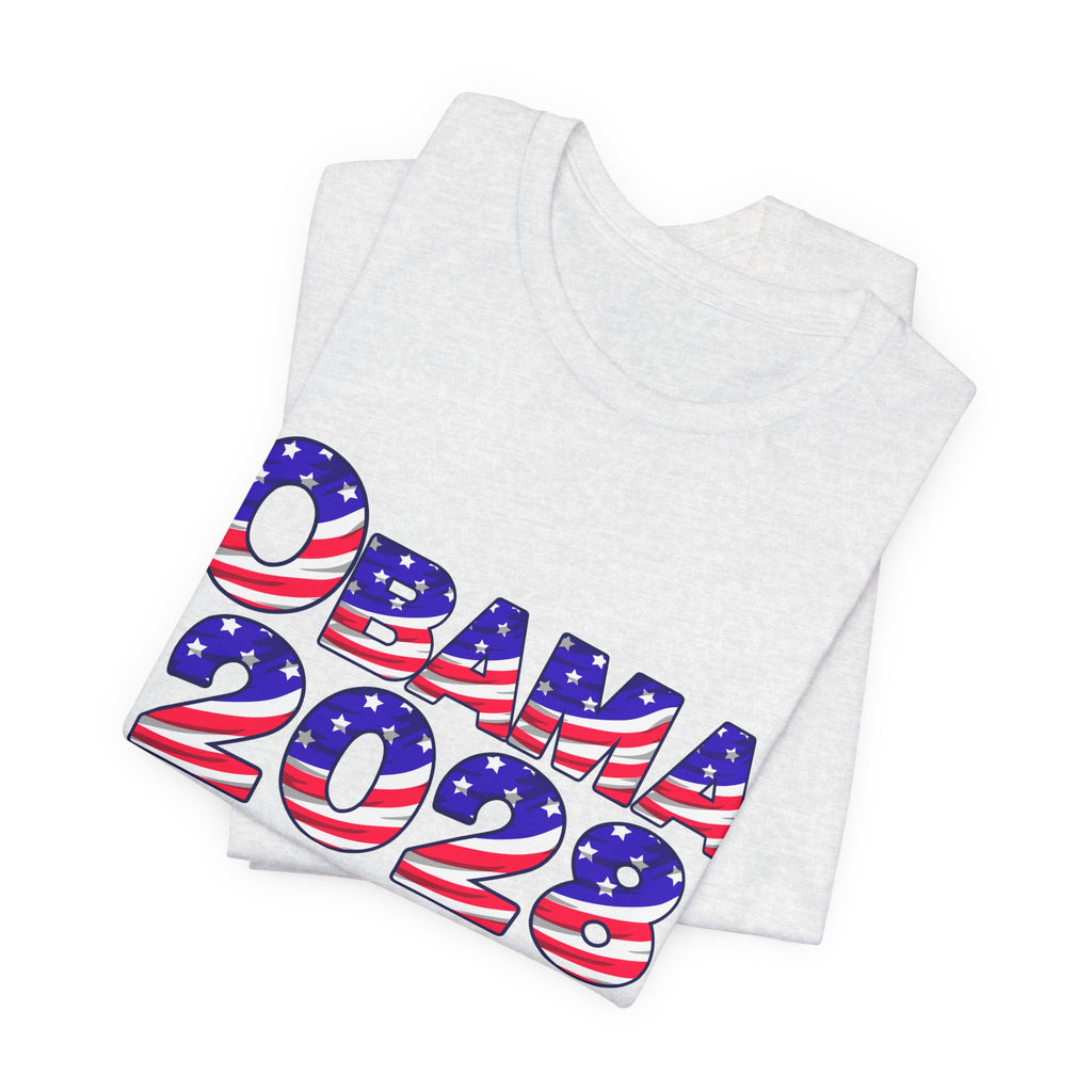 Obama 2028 Flag Graphic Tee