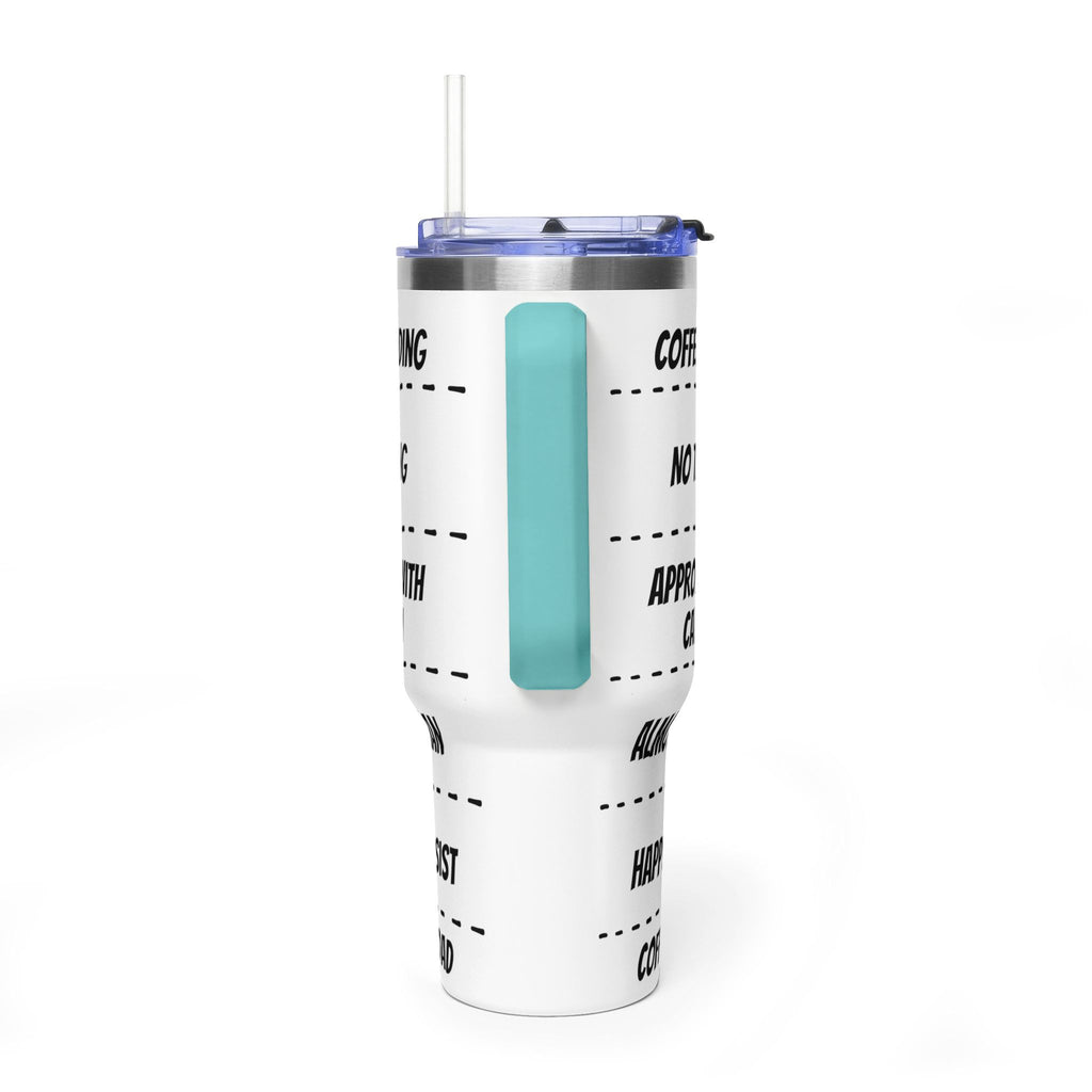 40oz Coffee Tumbler — 'Coffee Loading / No Talking' Insulated Travel Mug