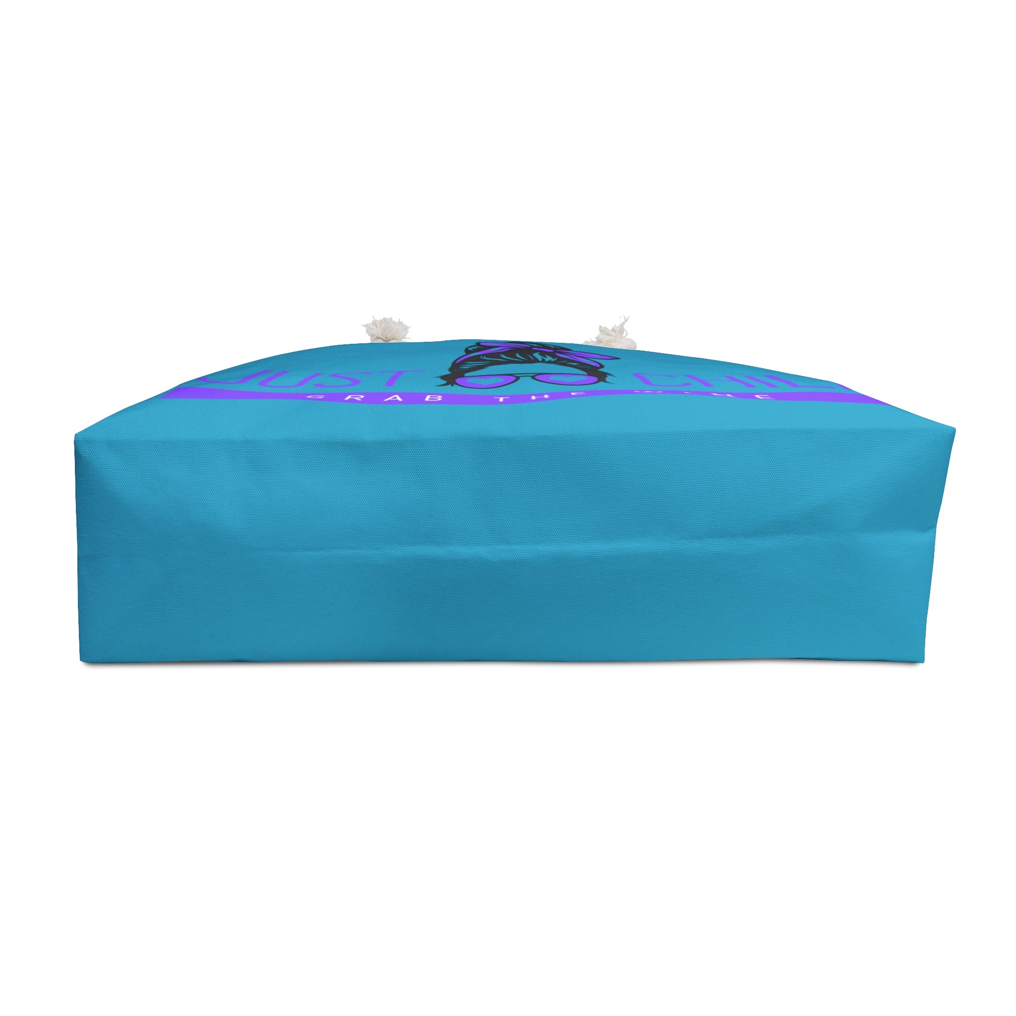 Weekender Bag - "Just Chill, Grab the Wine" Beach Tote | Casual Travel & Pool Bag for Wine Lovers