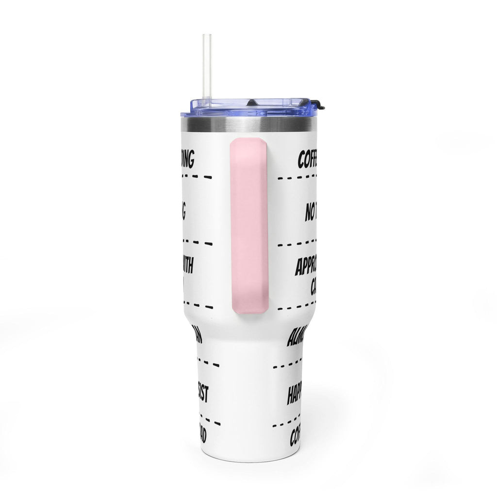 40oz Coffee Tumbler — 'Coffee Loading / No Talking' Insulated Travel Mug