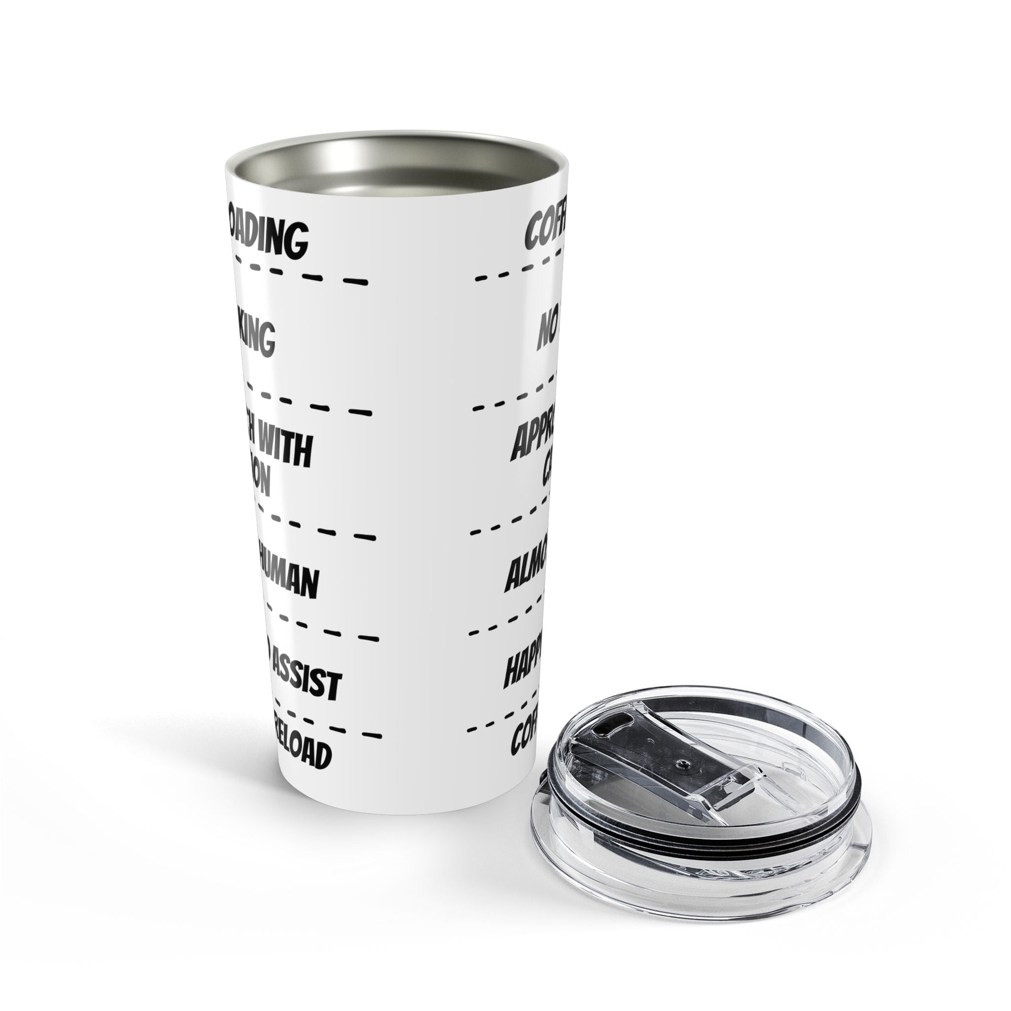 20oz Checklist Tumbler — Daily Tasks & Reminders Travel Mug