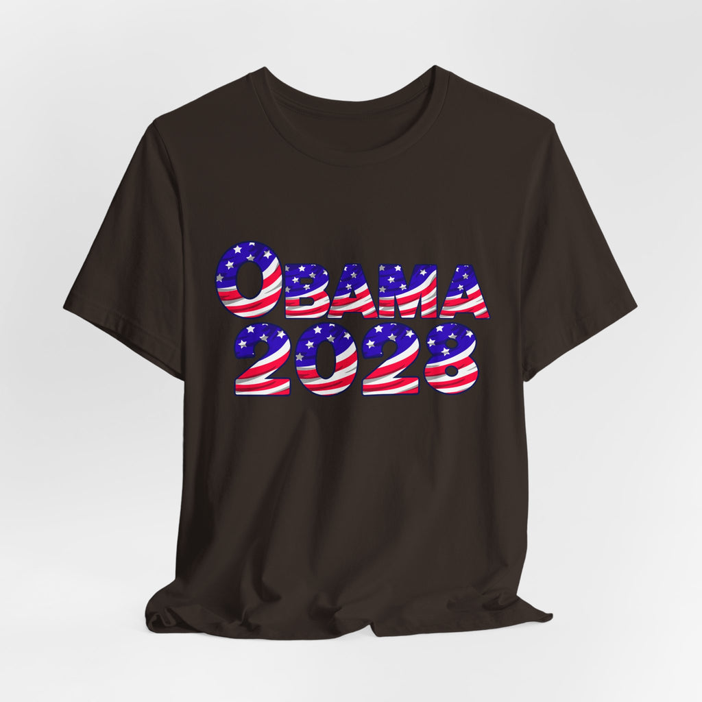 Obama 2028 Flag Graphic Tee