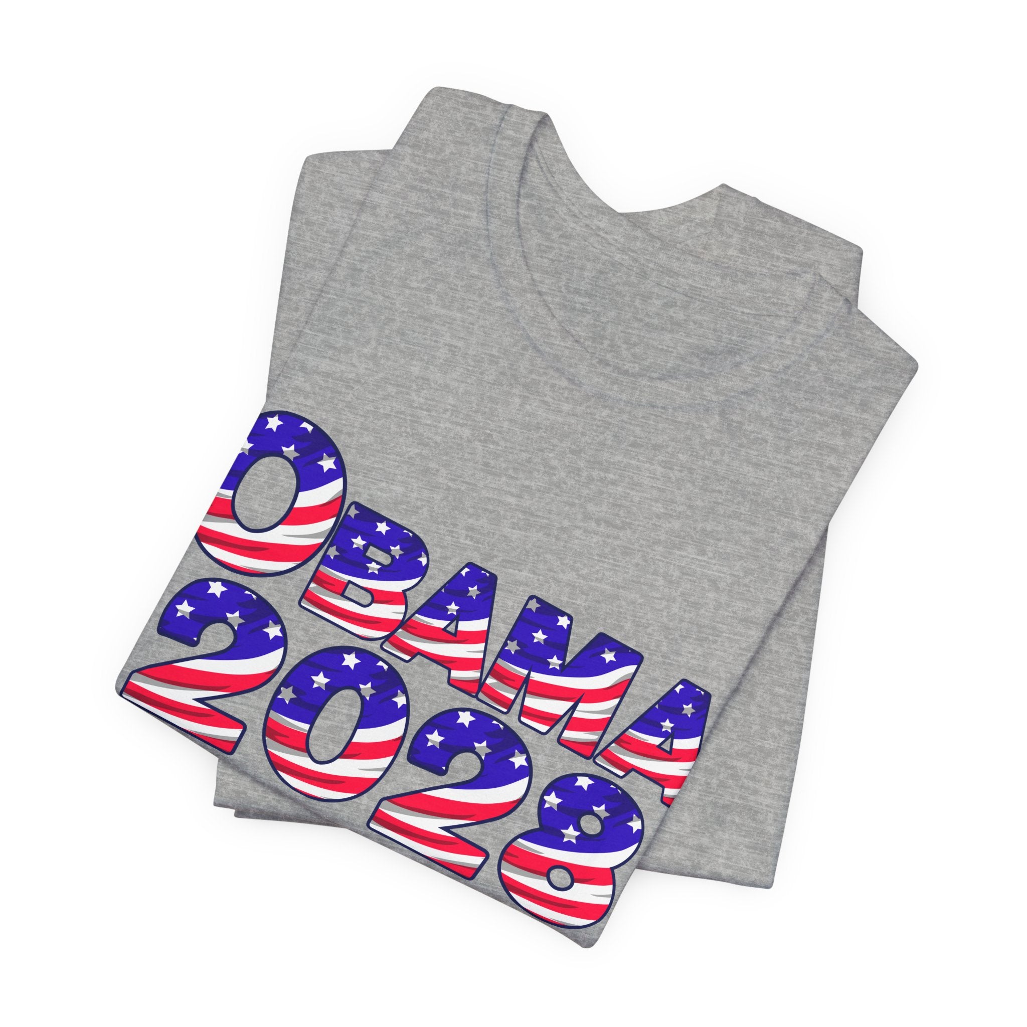 Obama 2028 Flag Graphic Tee