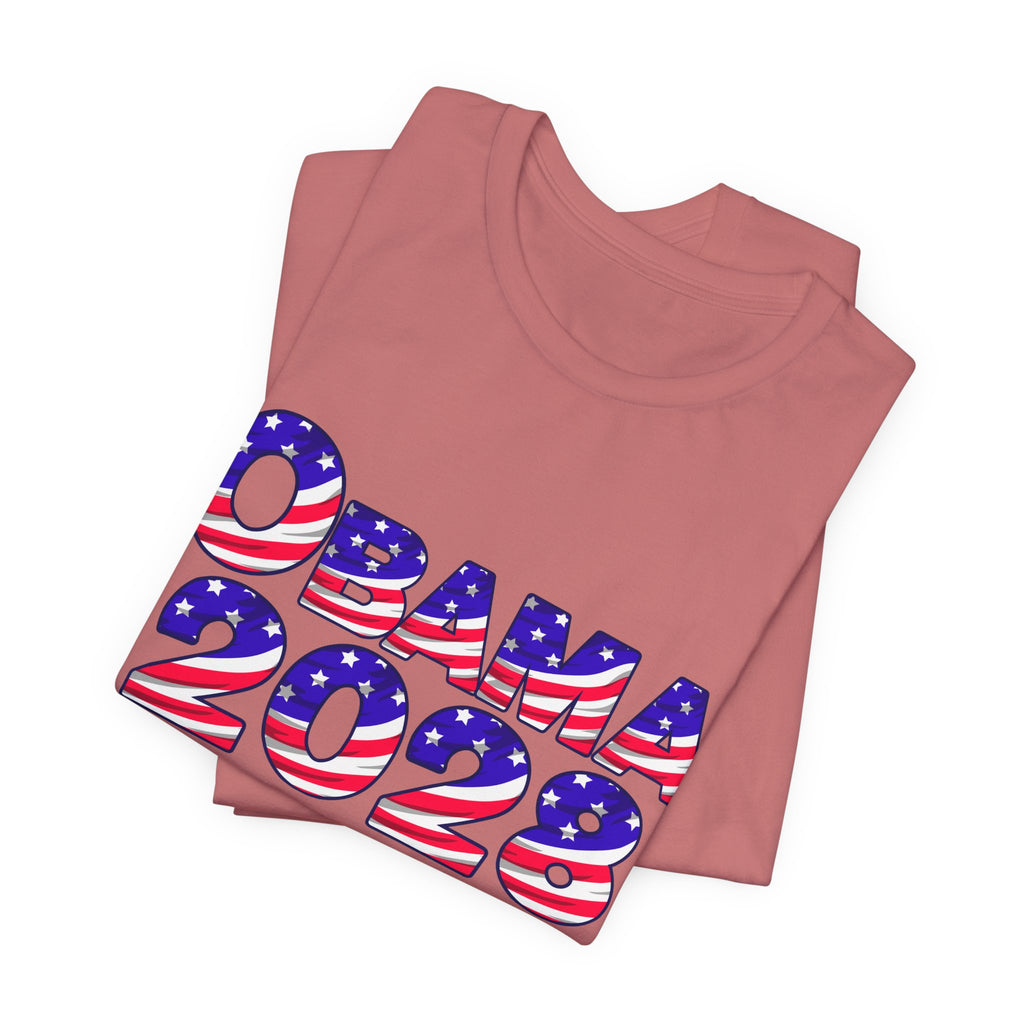 Obama 2028 Flag Graphic Tee