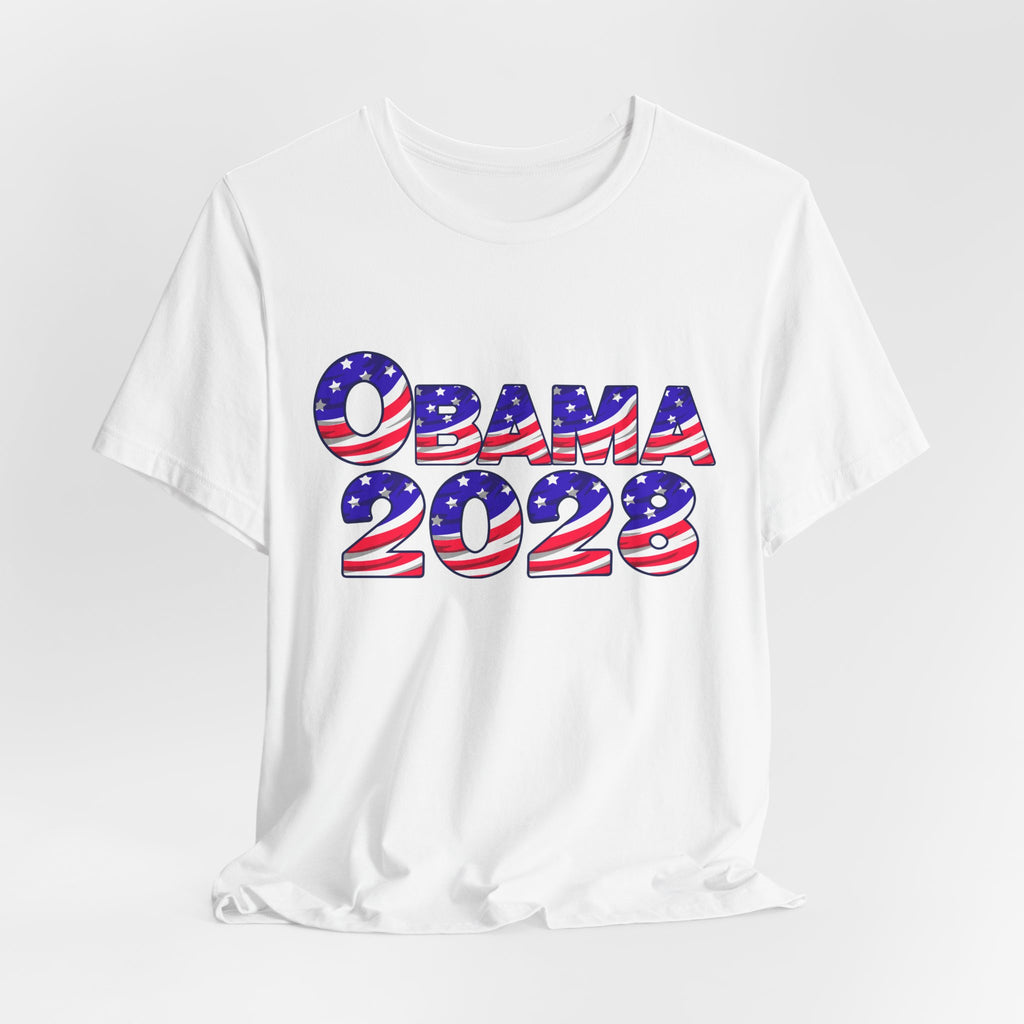 Obama 2028 Flag Graphic Tee