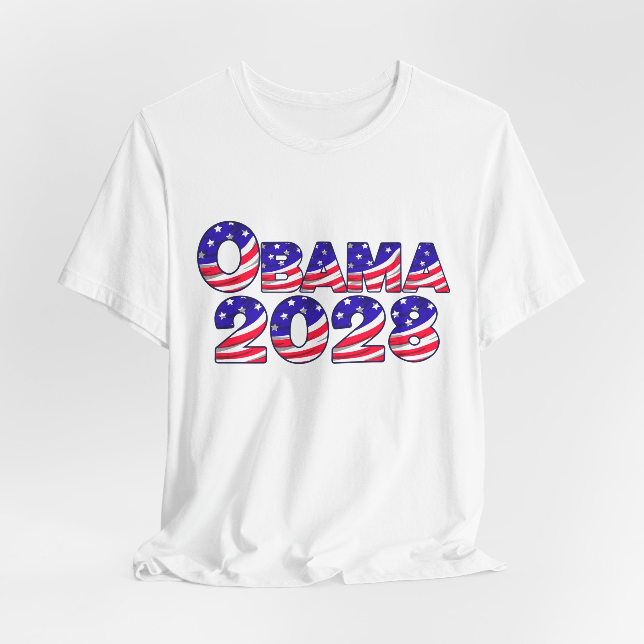 Obama 2028 Flag Graphic Tee