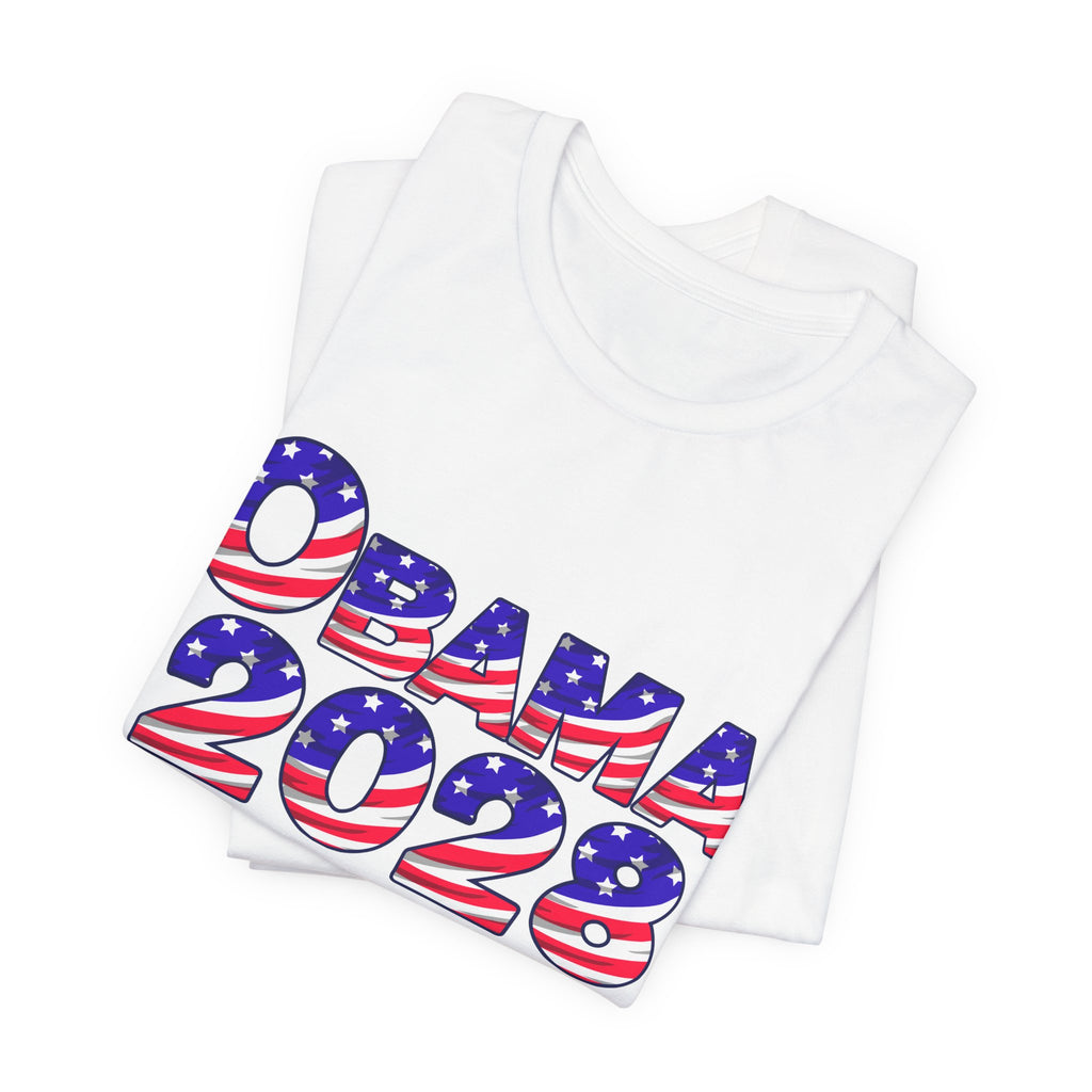Obama 2028 Flag Graphic Tee