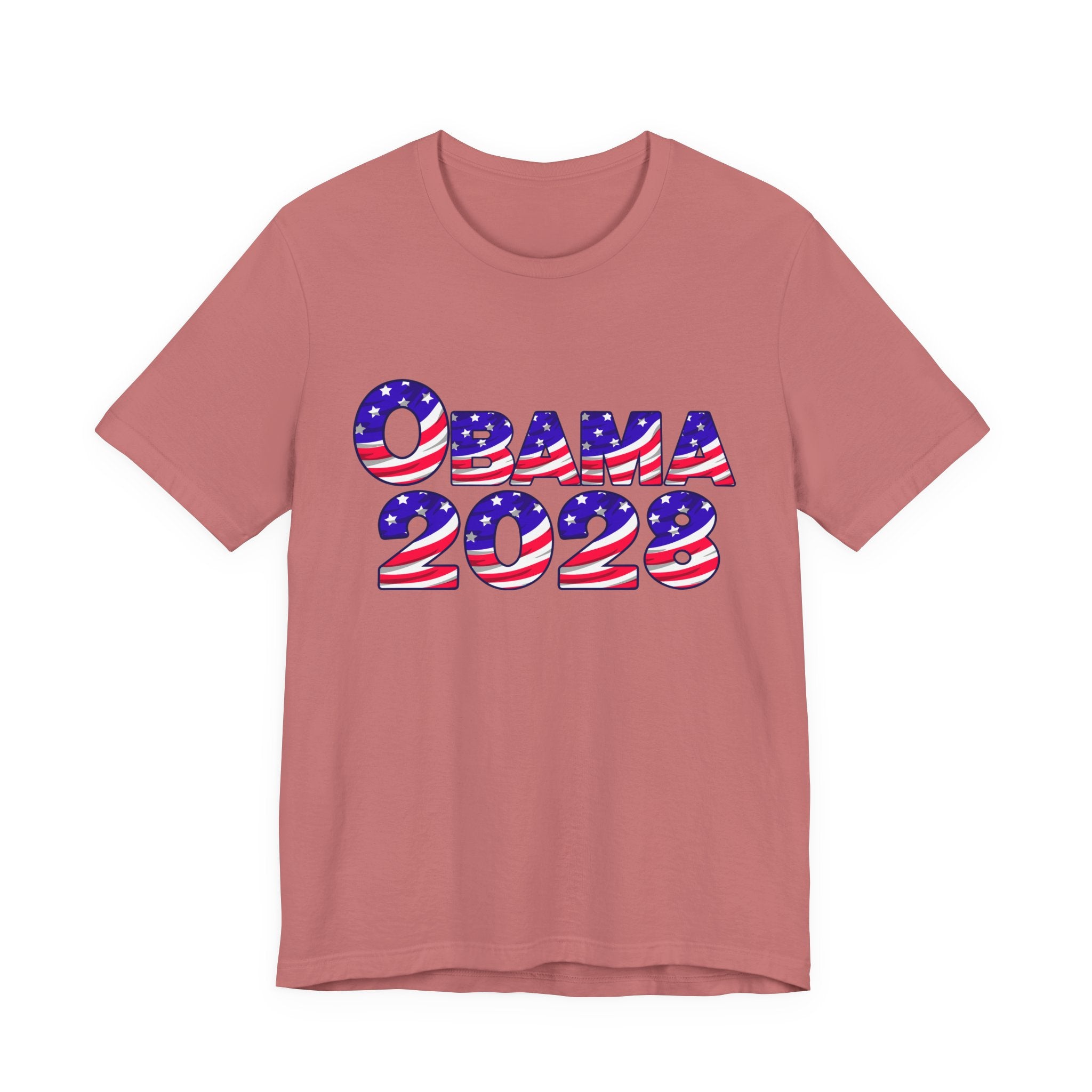 Obama 2028 Flag Graphic Tee