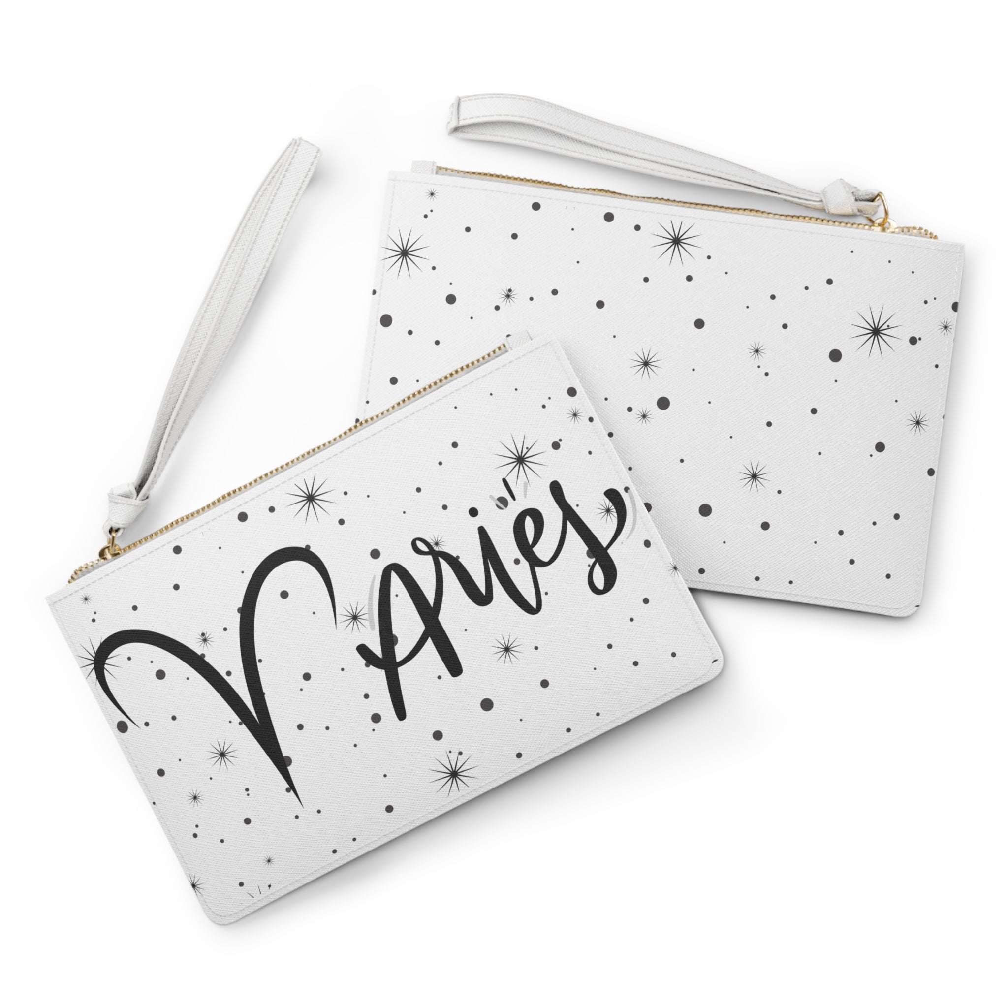 Aries Zodiac Clutch Bag – Starry Horoscope Wristlet Purse