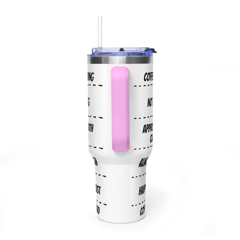 40oz Coffee Tumbler — 'Coffee Loading / No Talking' Insulated Travel Mug