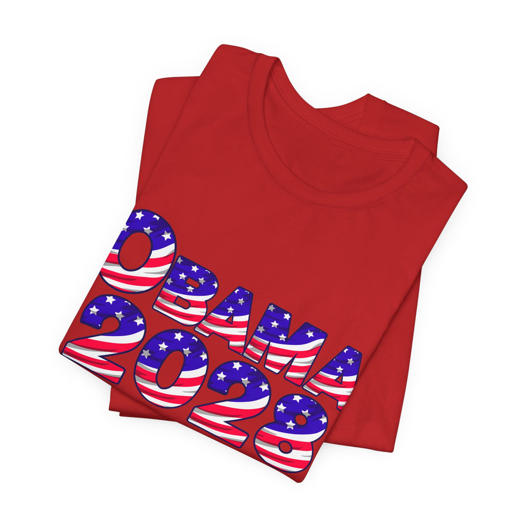 Obama 2028 Flag Graphic Tee
